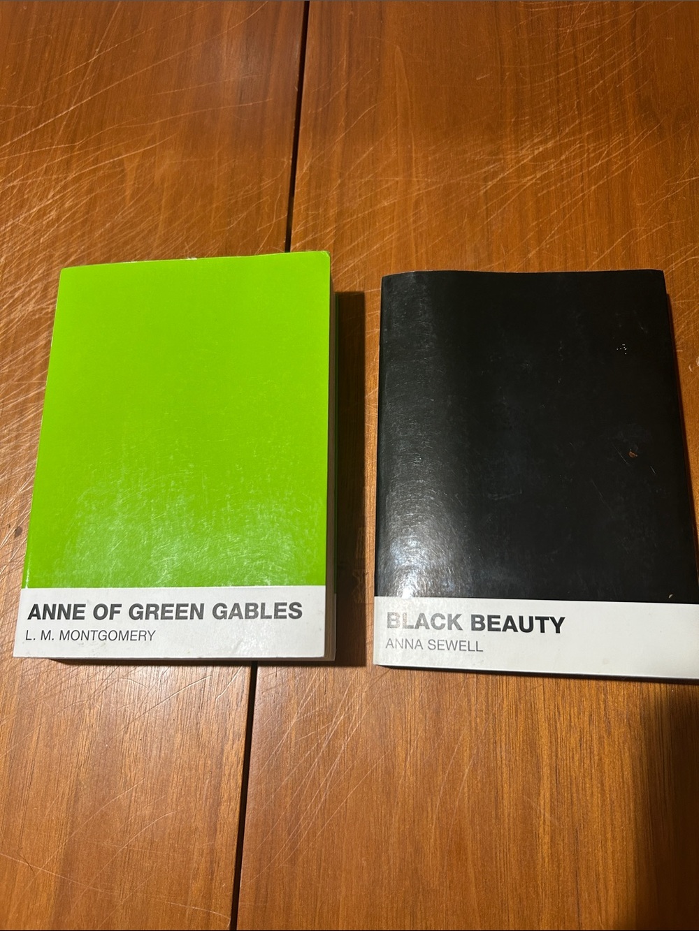 Panatone Anne of Green Gables and Black Beauty